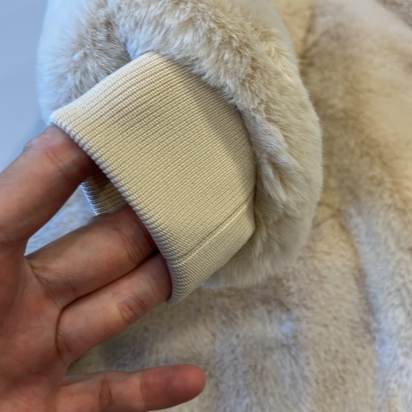 Zara Fur Jacket EUC 12-18mos - Picture 9 of 13